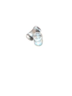 Clear Pyrex Plugs (Pair)